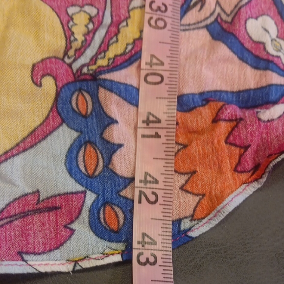 Trina Turk Sevilla Asymmetric Swimsuit Cover Up Midi Dress In Vibrant Colors - Picture 13 of 14